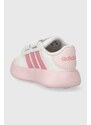 Dětské sneakers boty adidas GRAND COURT 2.0 CF I růžová barva