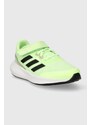 Dětské sneakers boty adidas RUNFALCON 3.0 EL K zelená barva