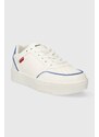 Sneakers boty Levi's PAIGE bílá barva, 235651.150