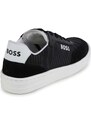 Dětské sneakers boty BOSS černá barva