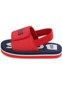 Dětské sandály BOSS červená barva