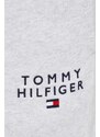 Kraťasy Tommy Hilfiger pánské, šedá barva, melanžové