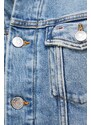 Džínová bunda Tommy Jeans dámská, přechodná, oversize