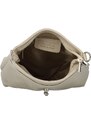 Delami Vera Pelle Stylová dámská kožená crossbody Dopina, béžová