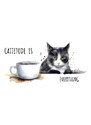 Hrnek - Cattitude is everything, kočka FeelHappy.cz