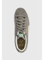 Semišové sneakers boty Puma Suede Classic XXI šedá barva, 374915.07