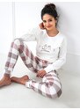 Pyjamas Sensis Joselyn Interlock length/r S-XL cream 001