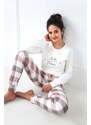 Pyjamas Sensis Joselyn Interlock length/r S-XL cream 001