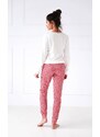 Pyjamas Sensis Perfect length/y Christmas S-XL cream 001