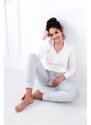 Pyjamas Sensis Desire length/r S-XL off white 000