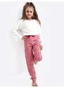 Pyjamas Sensis Perfect Kids Girls Christmas 110-116 cream 001