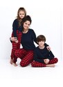 Pyjamas Sensis Louie Kids Boy Christmas length 134-152 navy blue 059