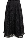 Orsay Černá dámská krajková midi sukně - Dámské