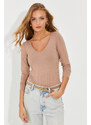 Cool & Sexy Women's Mink Snap-On Ribbed Body