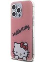 Ochranný kryt na iPhone 15 Pro MAX - Hello Kitty, IML Daydreaming Logo Pink