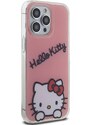 Ochranný kryt na iPhone 13 Pro - Hello Kitty, IML Daydreaming Logo Pink