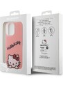 Ochranný kryt na iPhone 15 Pro MAX - Hello Kitty, IML Daydreaming Logo Pink