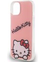 Ochranný kryt na iPhone 13 - Hello Kitty, IML Daydreaming Logo Pink