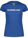 Nordblanc Modré dámské bavlněné tričko PALETTE