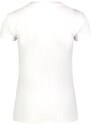 Nordblanc Bílé dámské bavlněné tričko PALETTE