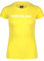 Nordblanc Žluté dámské bavlněné tričko PALETTE