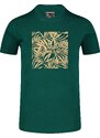 Nordblanc Zelené dámské bavlněné tričko PALMS
