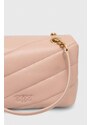 Kožená kabelka Pinko béžová barva, 100040.A0F2