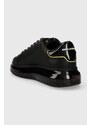 Kožené sneakers boty Karl Lagerfeld KAPRI KUSHION černá barva, KL52634