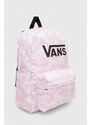 Dětský batoh Vans OLD SKOOL GROM BACKPACK růžová barva, velký, s potiskem