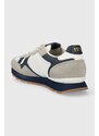 Sneakers boty Pepe Jeans PMS40004 šedá barva, BRIT RETRO M