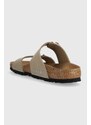 Pantofle Birkenstock Sydney dámské, béžová barva, 1026700