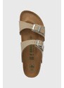 Pantofle Birkenstock Sydney dámské, béžová barva, 1026700