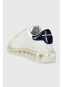 Kožené sneakers boty Karl Lagerfeld KAPRI KUSHION bílá barva, KL52634