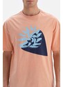 Tričko Dagi Salmon Crew Neck s potiskem