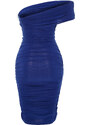 Trendyol Saks Fitted Knitted Evening Dress