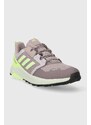 Dětské boty adidas TERREX TERREX TRAILMAKER R.RDY K fialová barva