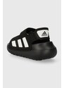 Dětské sandály adidas ALTASWIM 2.0 I černá barva