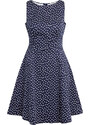 Orsay Tmavě modré dámské puntíkované šaty - Dámské