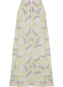 Trendyol Powder Flower Patterned A-Line Woven Skirt