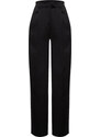 Trendyol Black Wide Leg Satin Trousers