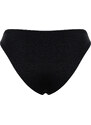 Trendyol Black Regular Bikini Bottom with Accessories