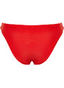 Trendyol Red High Leg Brazilian Bikini Bottom