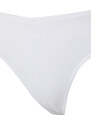 Trendyol Bridal White Textured Regular Bikini Bottom