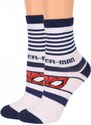 ARIAshop Ponožky Spiderman navy