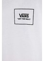 Dětská bavlněná košile s dlouhým rukávem Vans PRINT BOX 2.0 LS BOYS bílá barva, s potiskem