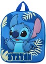 Setino Dětský veselý batůžek s motivem, Stitch modrý