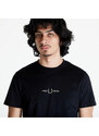 Pánské tričko FRED PERRY Graphic Print T-Shirt Black