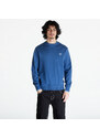 Pánská mikina FRED PERRY Crew Neck Sweatshirt Midnight Blue/ Lghice