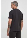 Bavlněné tričko Puma MMQ černá barva, 624009