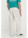 Bavlněné kalhoty Levi's PATCH POCKET CARGO béžová barva, ve střihu cargo